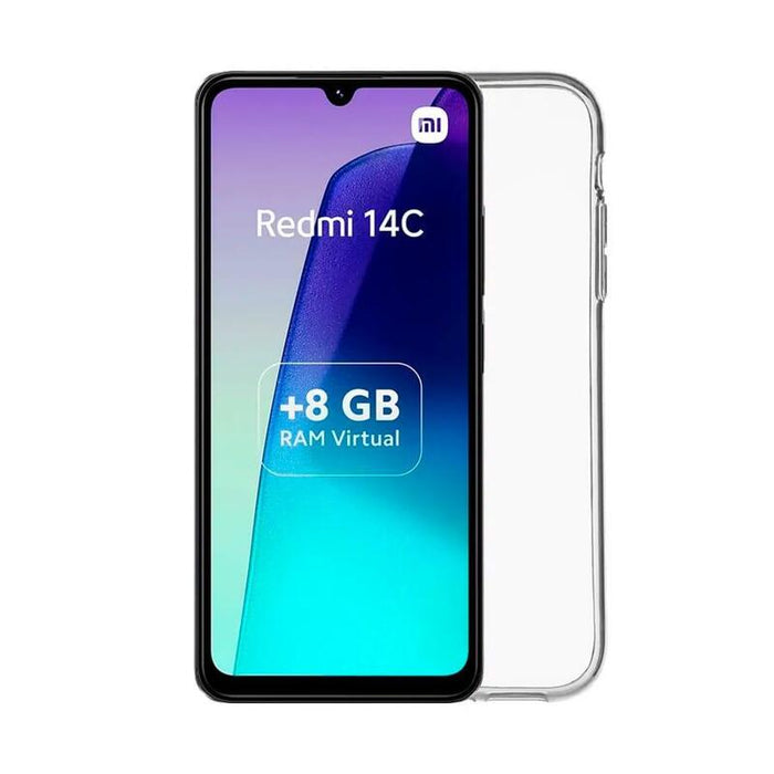 Jc Funda Trasera Silicona Transparente Redmi 14c