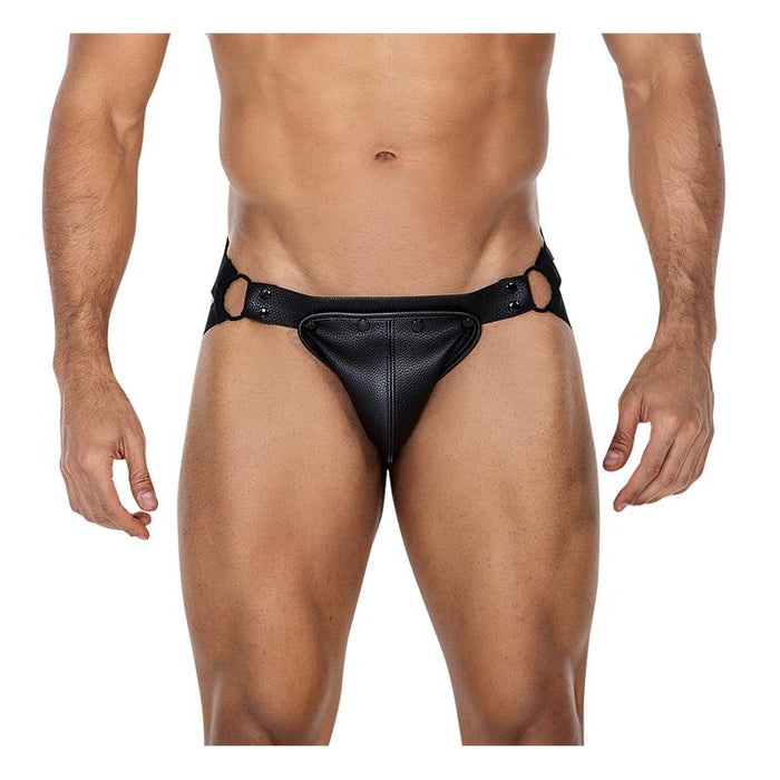 Jockstr4p02 Suspensorio Jocksnap Negro Talla (Interno):S/M