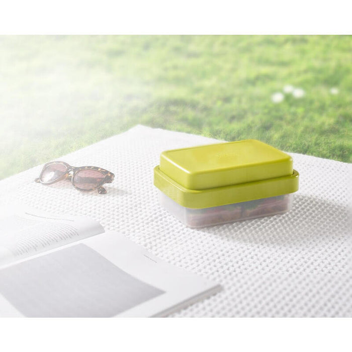 Joseph Joseph Goeat Lunch Box Táper Verde, Transparente Silicona 1,2 L