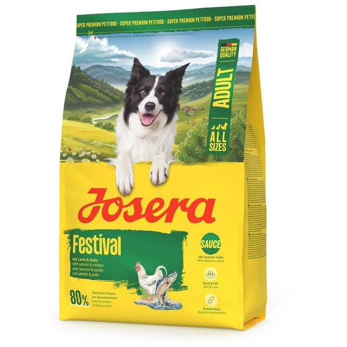 Josera Adult Festival Salmon & Chicken - Alimento Seco Para Perros - 900g