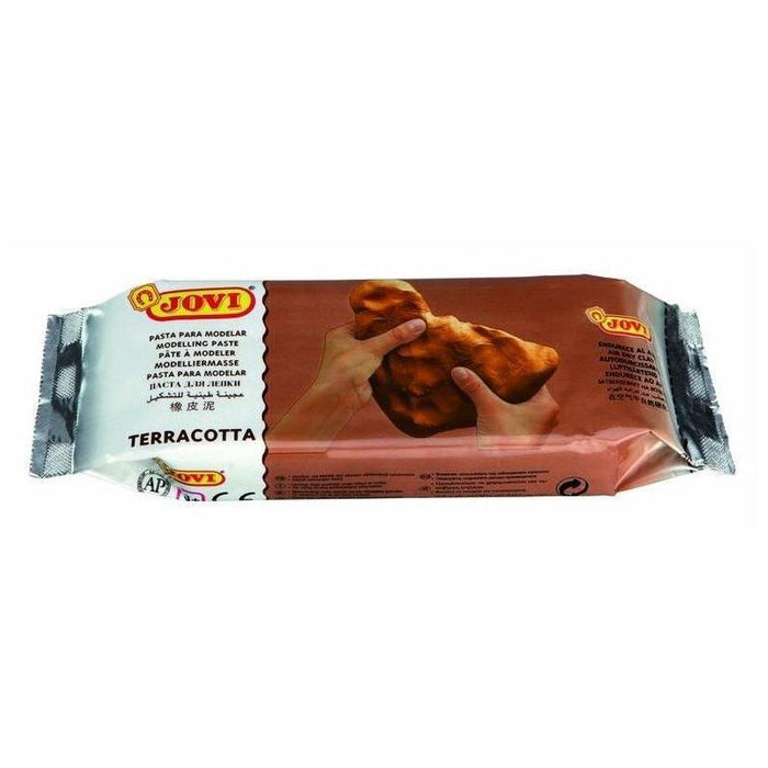 Jovi Air Dry Pastilla De Pasta Modelar Endurece Al Aire 250 Gr Terracota