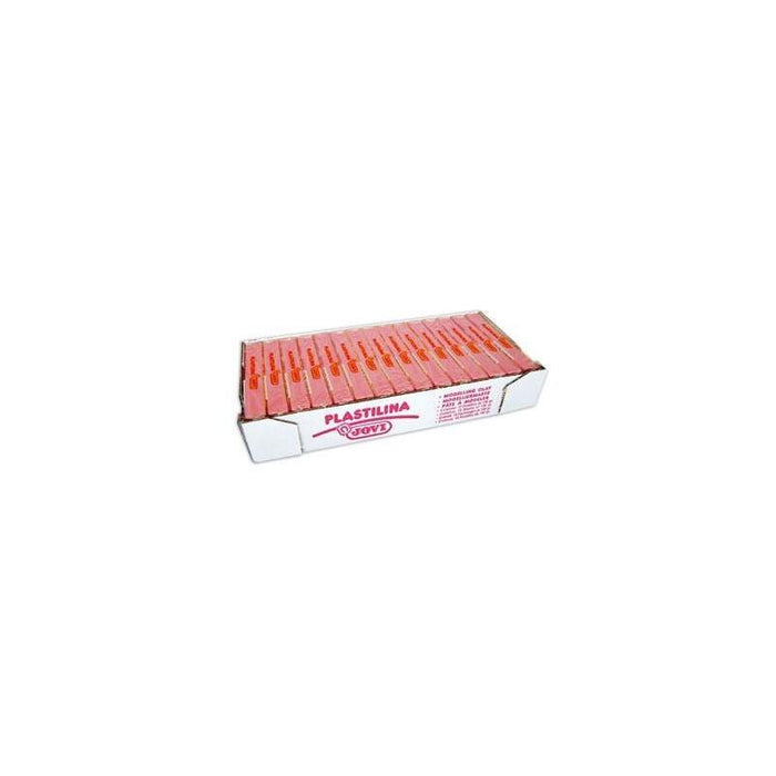 Jovi School Plastilina Pastillas De 150 Gr Rosa Caja De 15