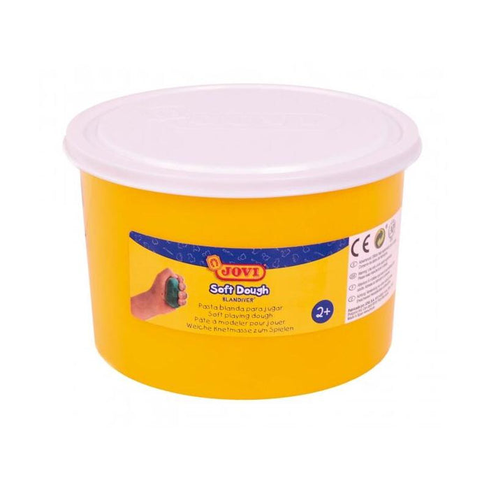 Jovi Soft Dough Blandiver Bote De 460gr - Blanco - Blanda Y Flexible - Facil De Amasar Y Moldear - Ideal Para