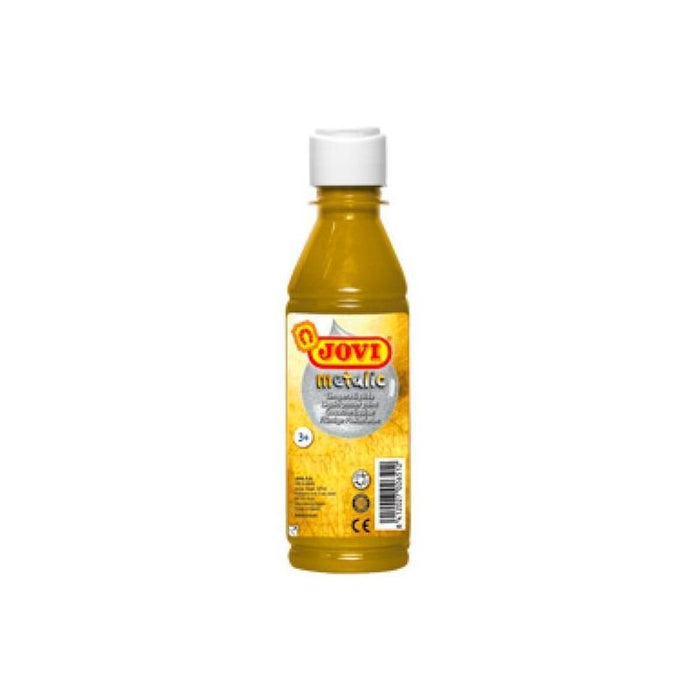 Jovi Témpera Líquida Botella De 250ml Metallic Oro