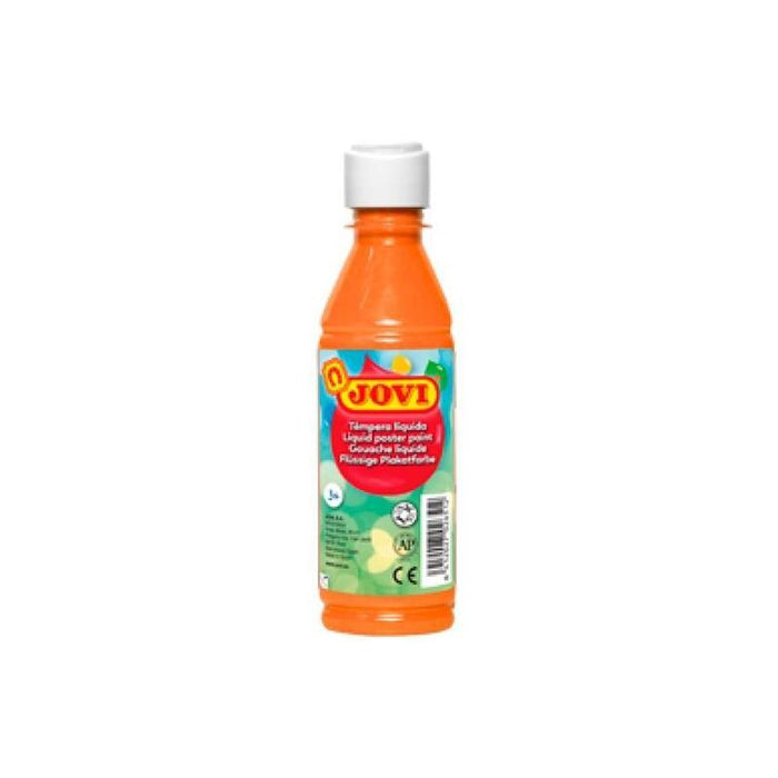 Jovi Témpera Líquida Botella De 250ml Naranja