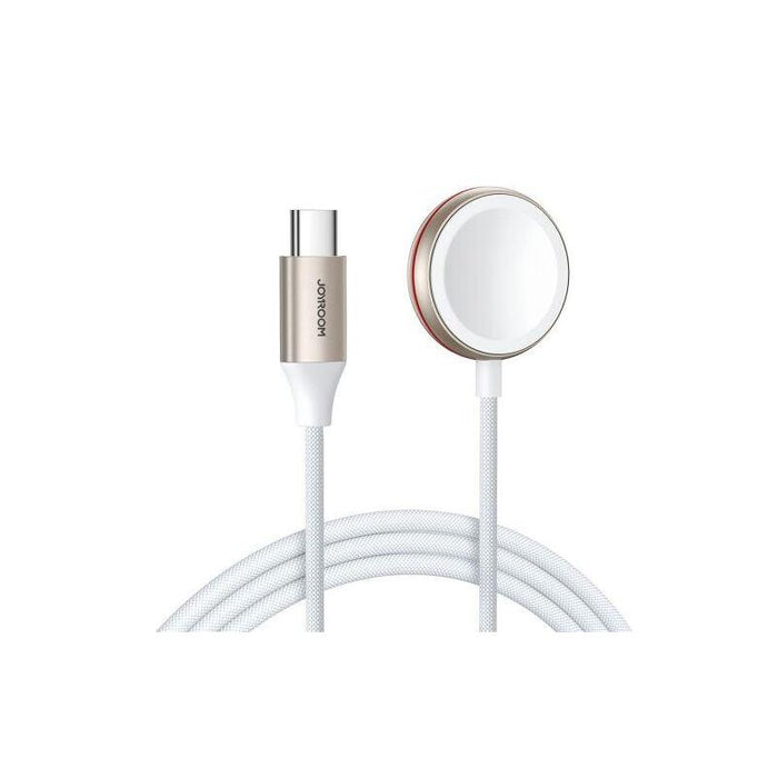 Joyroom Wireless Apple Watch Charger All Series With Type-C Cable 1.2m, 3.5w, White (S-Iw011)