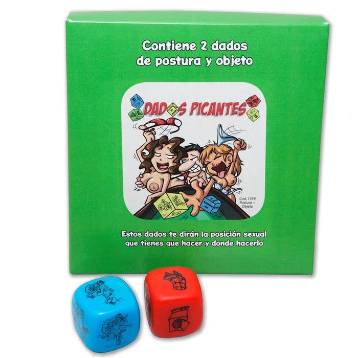 Dados Picantes Postura + Objeto