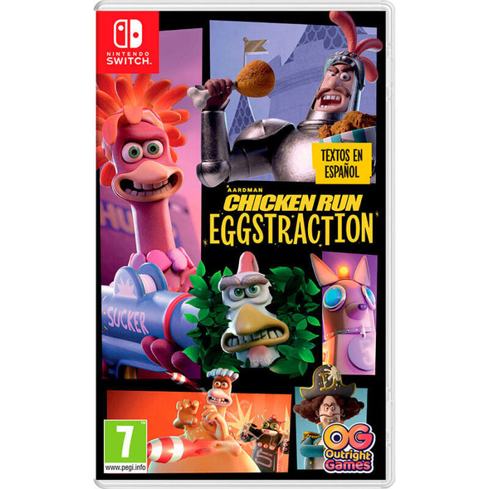 Juego Chicken Run: Eggstraction Switch