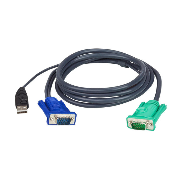 Juego De Cables Kvm, Aten Usb, 2l-5202u, Longitud 1,8 M