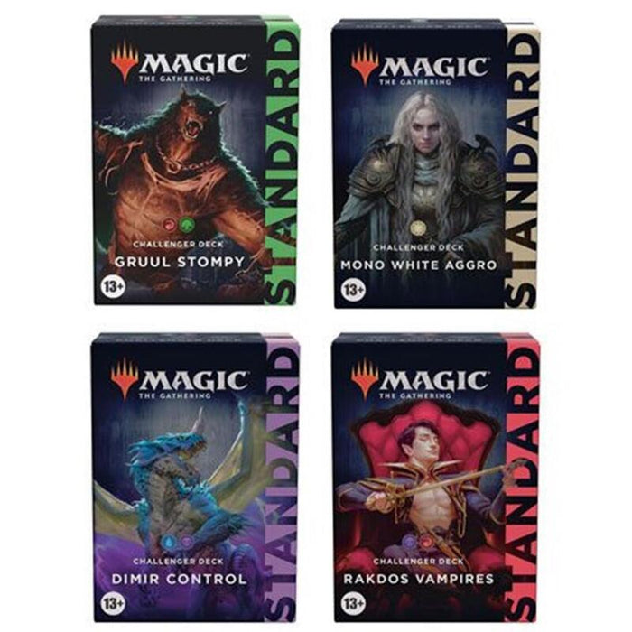 Juego De Cartas Caja De Sobres Wizard Of The Coast Magic The Gathering Expositor De Challenger Deck 2022 8 Sobres Ingls