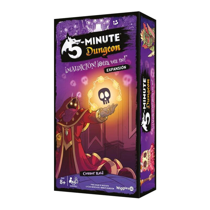 Juego De Mesa 5 Minute Dungeon ¡Maldición! ¡Otra Vez No! Edad Recomendada 8 Años