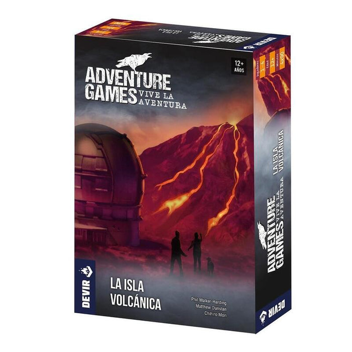 Juego De Mesa Adventure Games: La Isla Volcánica