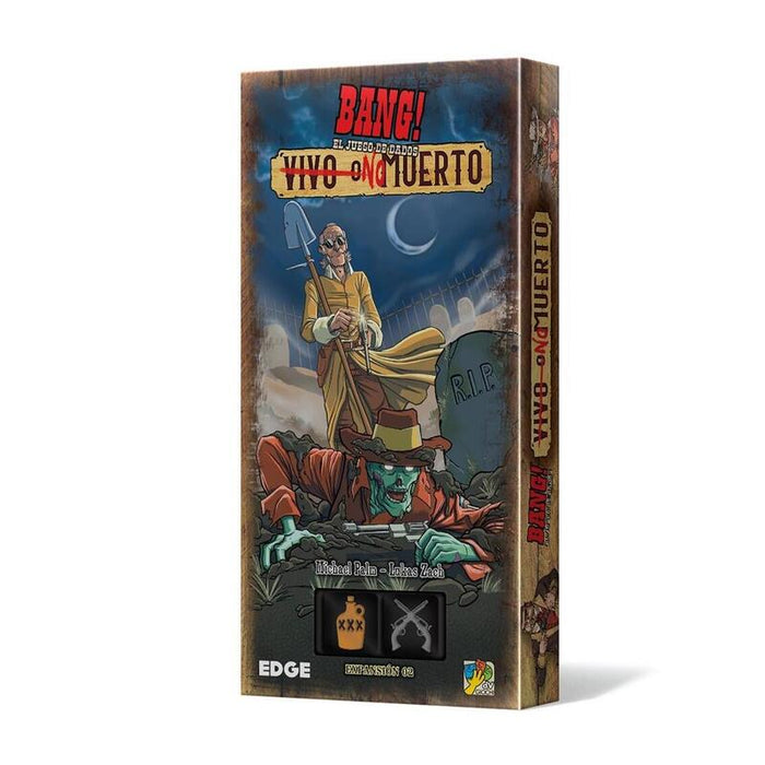Juego De Mesa Asmodee Bang El Juego De Dados Vivo O No Muerto Pegi 8