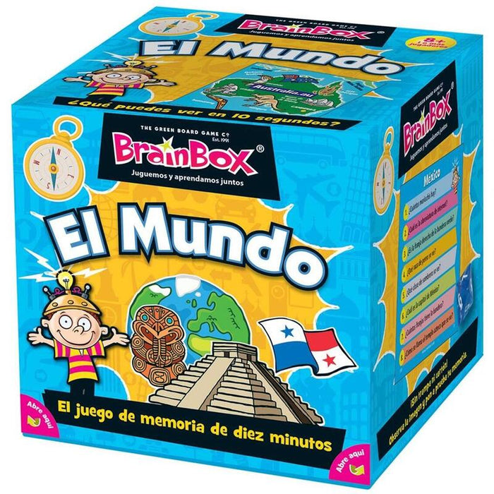 Juego De Mesa Asmodee Brainbox El Mundo Pegi 8