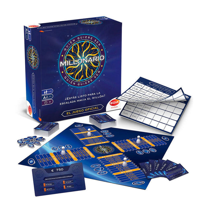 Juego De Mesa Bizak Quin Quiere Ser Millonario Pegi 12