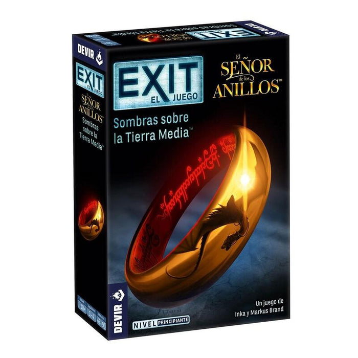 Juego De Mesa Devir Exit El Señor De Los Anillos Sombras Sobrela Tierra Media