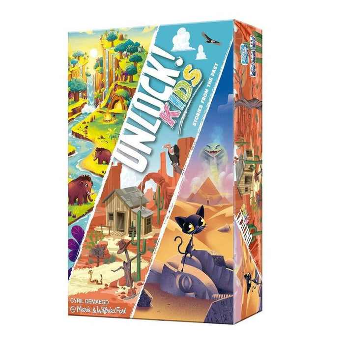 Juego De Mesa Unlock! Kids Stories From The Past Edad Recomendada 6 Años