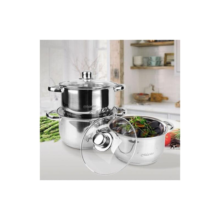 Juego De Ollas Maestro Mr-2020-6m 6 Elementos