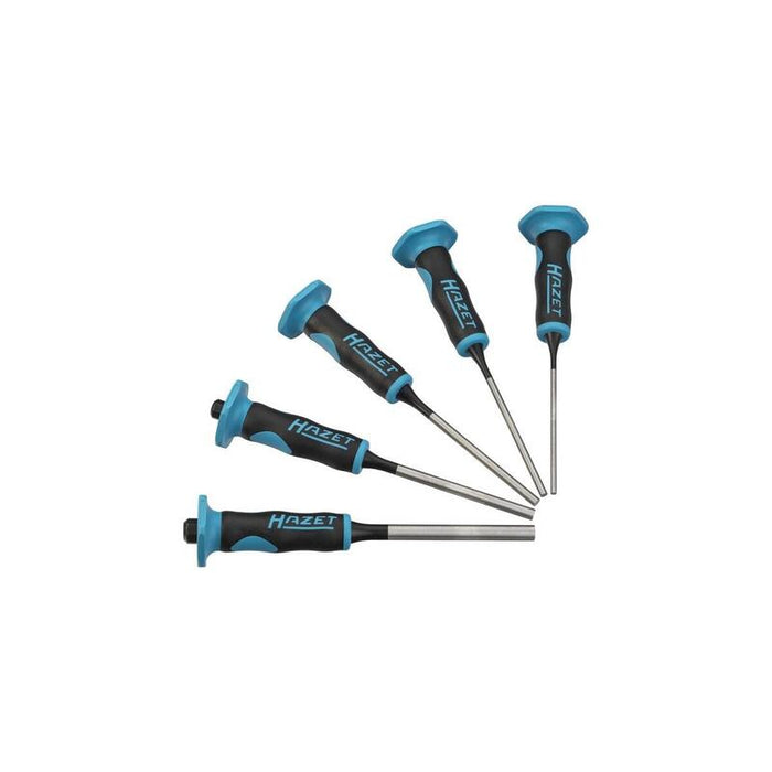 Juego De Punzones Hazet 751lhs/5, Largos Azul/Negro, 5 Piezas 751lhs/5