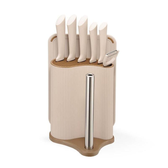 Juego De Utensilios De Cocina Para Cortar Maestro Mr-1413 Juego De Cuchillos (Mr-1413-Beige) Beige