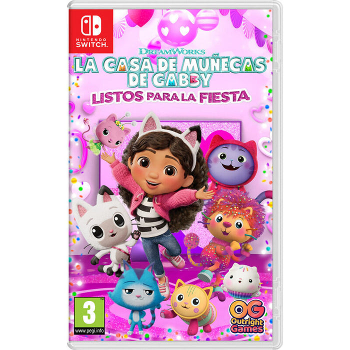 Juego Dreamworks Casa Muñecas Gabby:Fiesta Switch