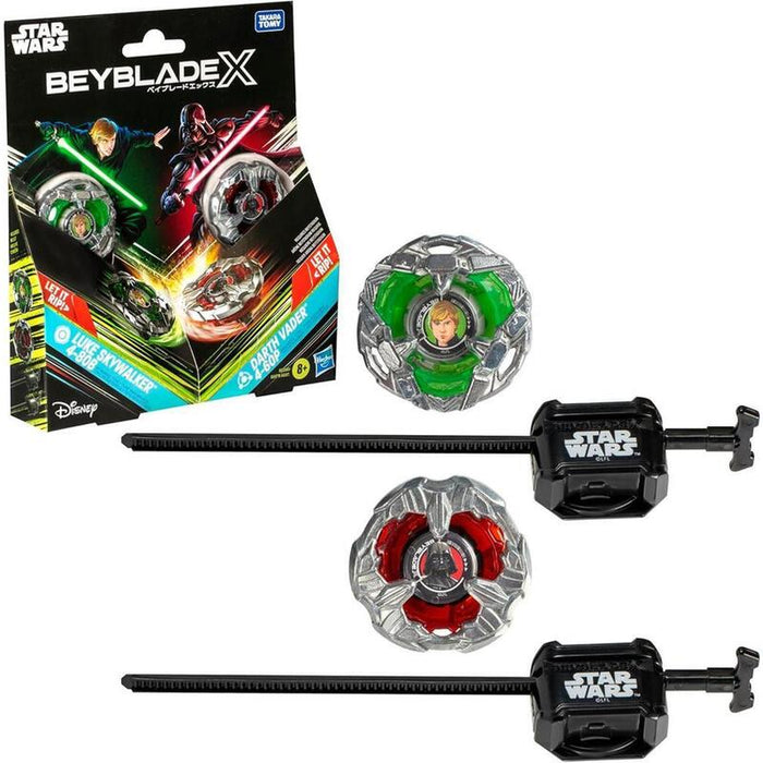 Juego Hasbro Beyblade X Star Wars Luke Skywalker Vs Darth Vader