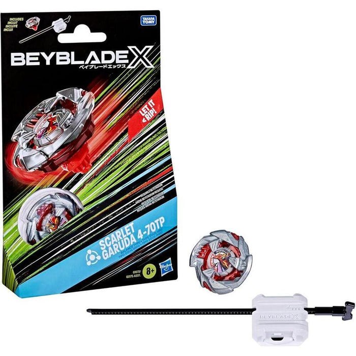 Juego Kit Inicial Scarlet Garuda 4-70tp Beyblade X
