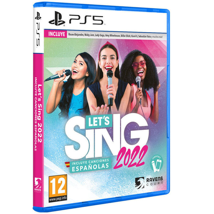 Juego Lets Sing 2022 Playstation 5
