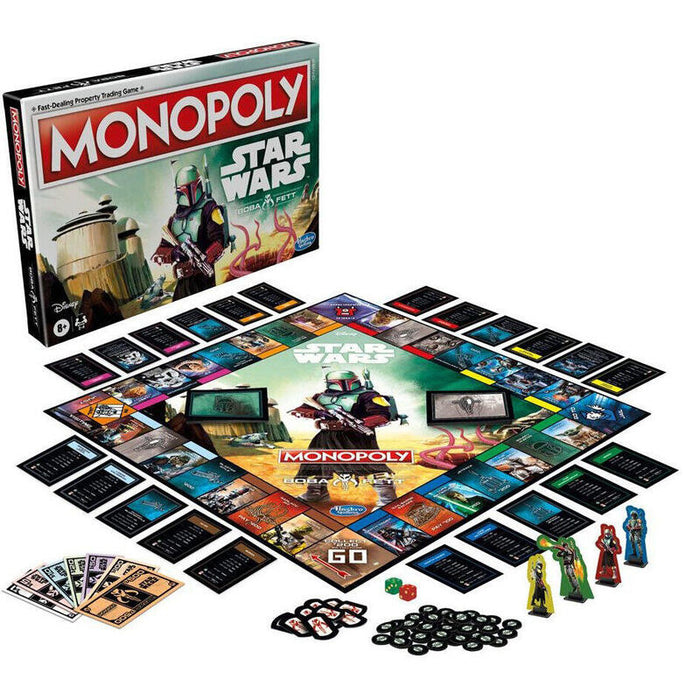 Juego Monopoly Boba Fett Star Wars Español