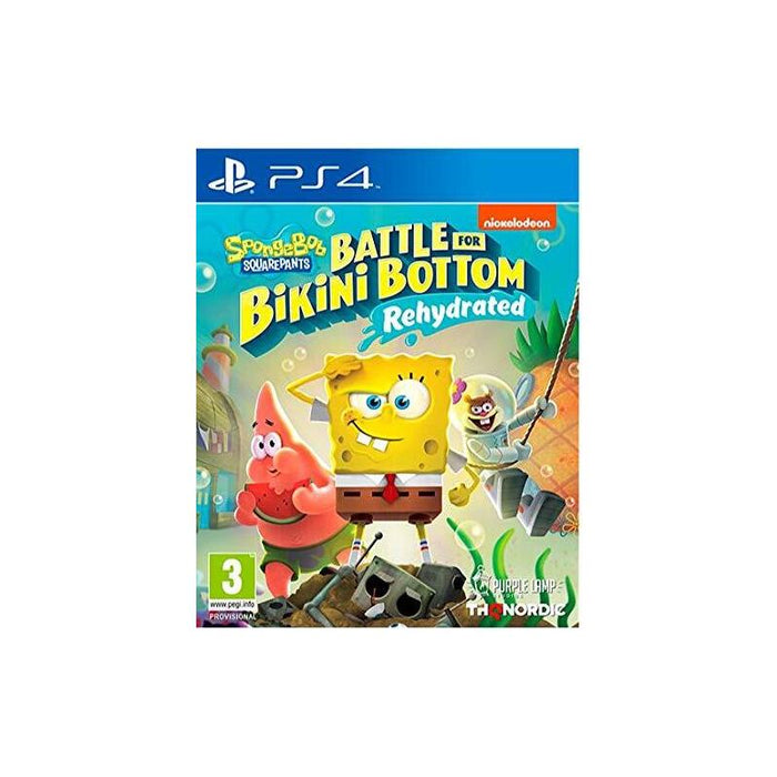 Juego Spongebob Squarepants Battle For Bikini Bottom Rehydrated Playstation 4