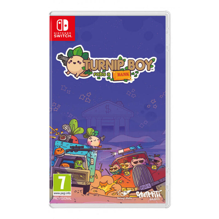 Juego Turnip Boy Robs A Bank Switch