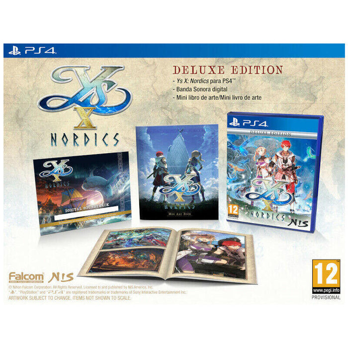Juego Ys X: Nordics Dlx. Edt. Playstation 4