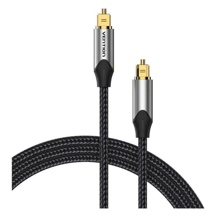 Kabel Audio Optyczny Vention W Oplocie Z Aluminiowym Zlaczem 5m Szary