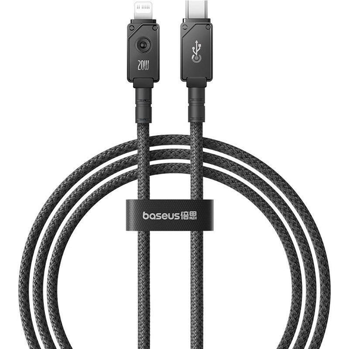 Cable Usb C Baseus Unbreakable A Ip 1 M 20 W Negro