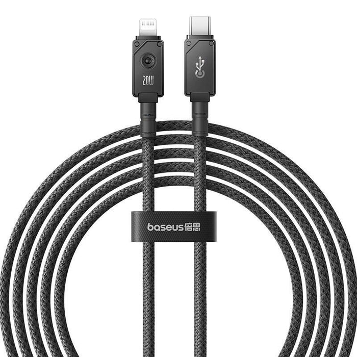 Cable Usb C Baseus Unbreakable  A Ip 2 M 20 W Negro