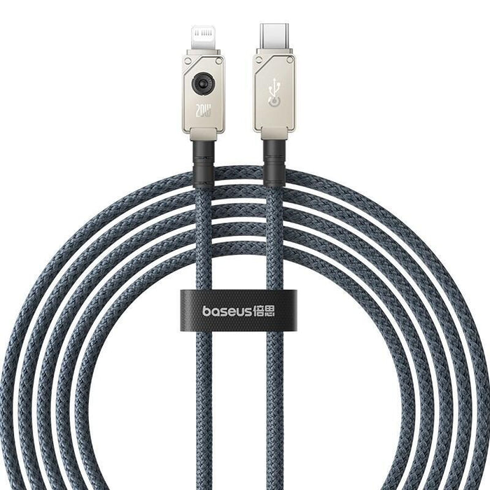 Cable Usb C  Baseus Unbreakable A Ip 2 M 20 W Negro