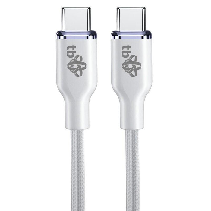 Kabel Usb C - Usb C 60w Glamour 1.5m Bialy