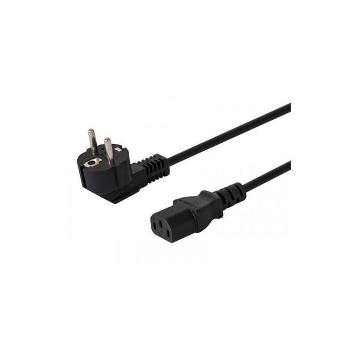 Kabel Zasilajacy Schuko Meski - Iec C13, Katowy 1,8m, Wielopak 10 Szt. Cl-98