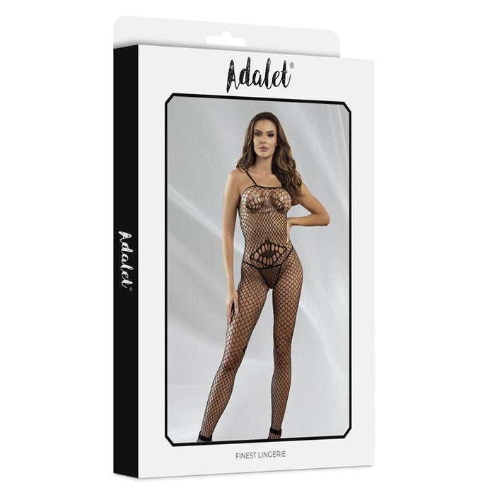Katia Bodystocking De Rejilla Con Patrones Geométricos Talla (Interno):S/M