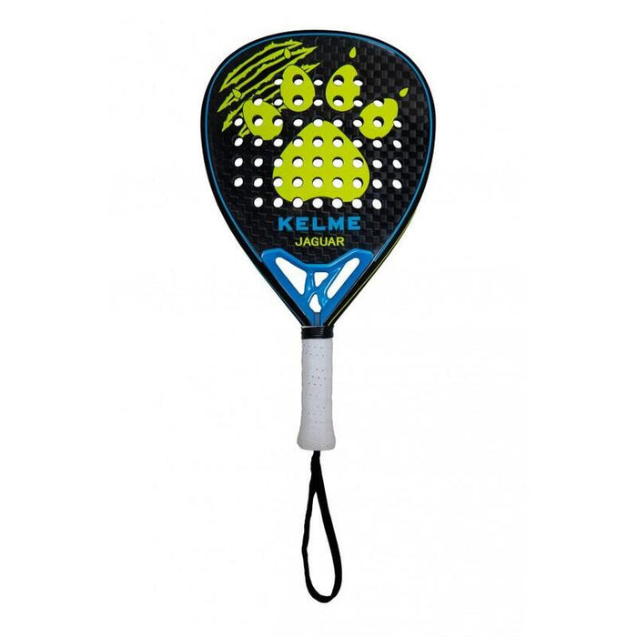 Kelme Jaguar Pala De Padel - Forma Lagrima - Marco Y Cara 100% Carbono - Nucleo Black Eva Soft Ultra