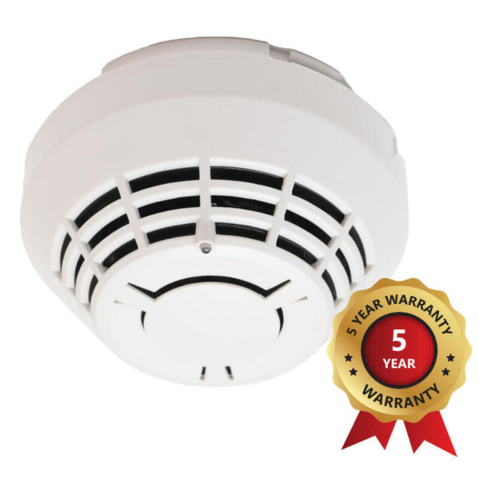 Kidde Commercial Ke-Dp3121w Detector De Calor/Óptico Dual Analogico Inteligente Serie Excellence Con Aislador