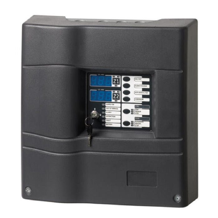 Kilsen Km302 Central Monóxido De 2 Zonas Hasta 15 Detectores Por Zona