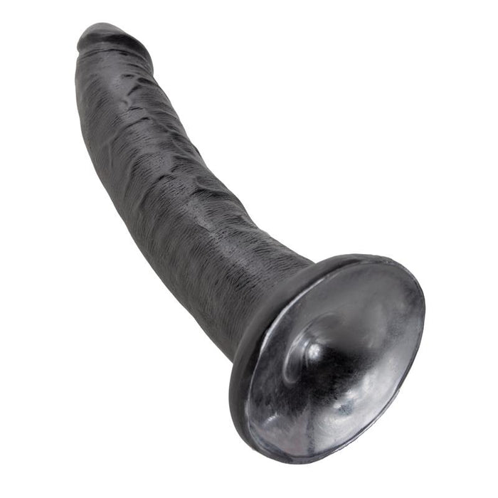 King Cock - 7 Pene Negro 17.8 Cm