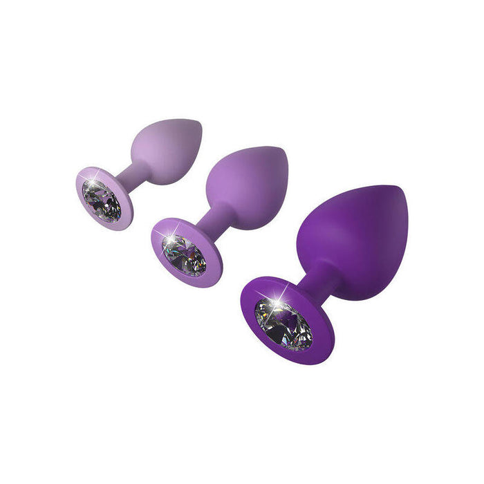 Kit 3 Plug Anal De Entremaniento