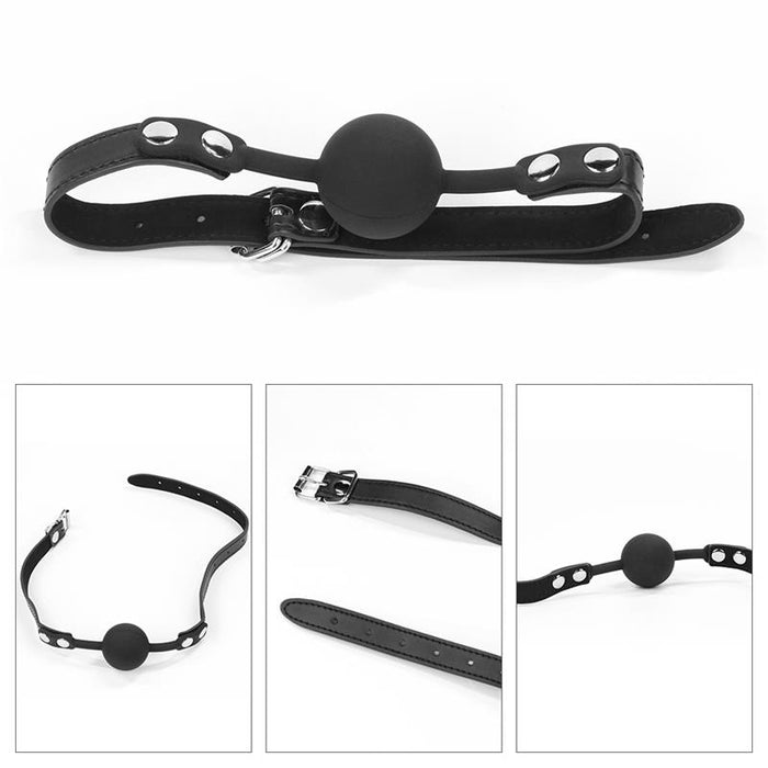 Kit Bondage Deluxe Con Vibrador Negro