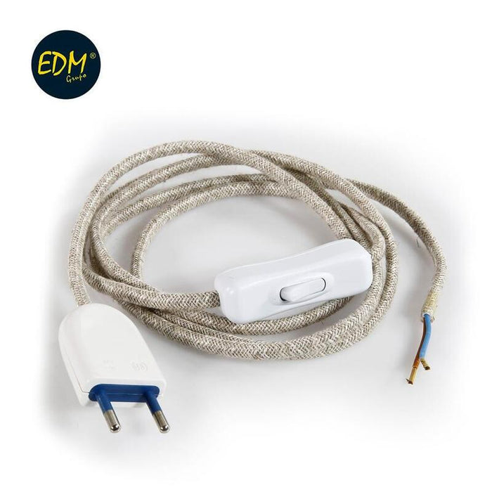 Kit Cordon 2x75mm 120 + 80cm 2m Algodon