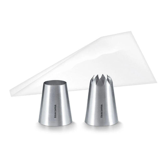 Kit Croquetas Grandchef, 10 Bolsas, 2 Boquillas. Tescoma