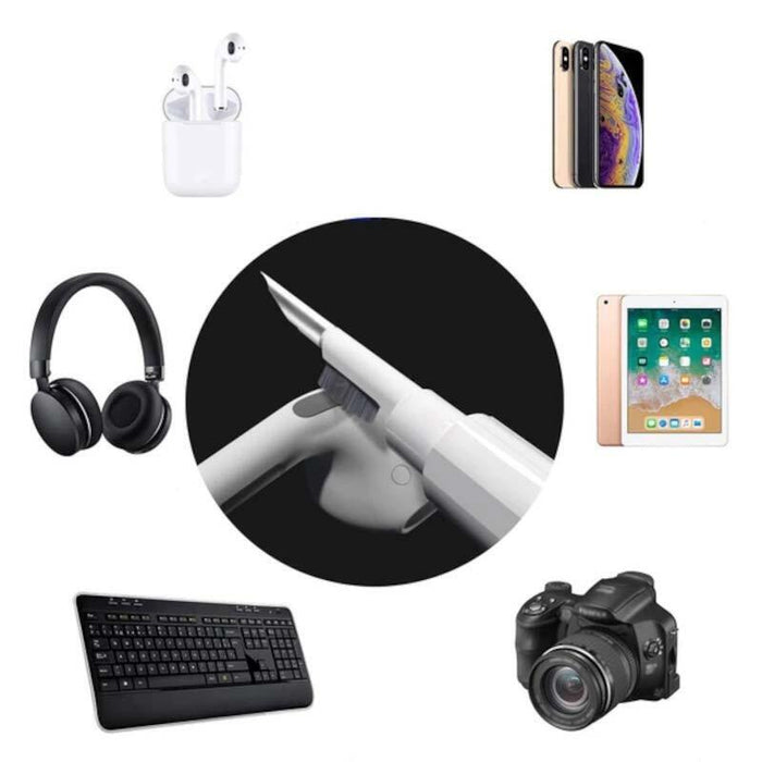 Kit De Limpieza Multifunción De Auriculares Smartphones Y Tablets 1ªgen Blanco