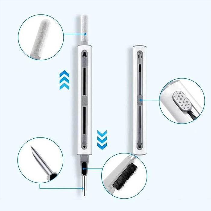 Kit De Limpieza Multifunción De Auriculares Smartphones Y Tablets 2ªgen Blanco