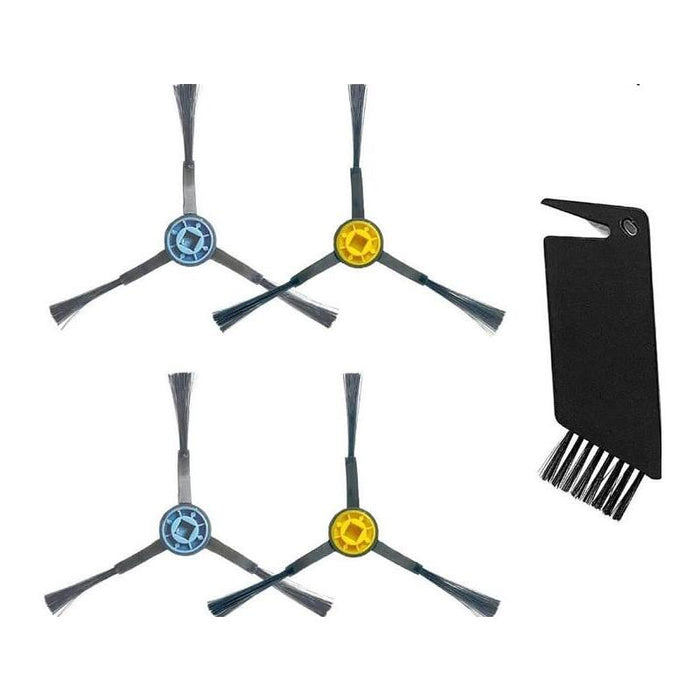 Kit De Repuestos Midea Cepillo Lateral × 4 Uds, Cepillo De Limpieza × 1 Uds Para I5c Blanco